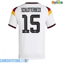 Camisa de time de futebol Alemanha Nico Schlotterbeck #15 Replicas 1º Equipamento Mundo 2026 Manga Curta